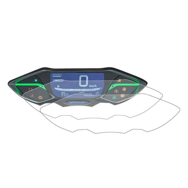 KARDAS Motorrad-Armaturenbrett-Displayschutz Motorrad Instrument Cluster Kratzschutz Film Dashboard Screen Protector Für PCX160 PCX125 2021 2022 PCX 160 125(2 PCS) von KARDAS