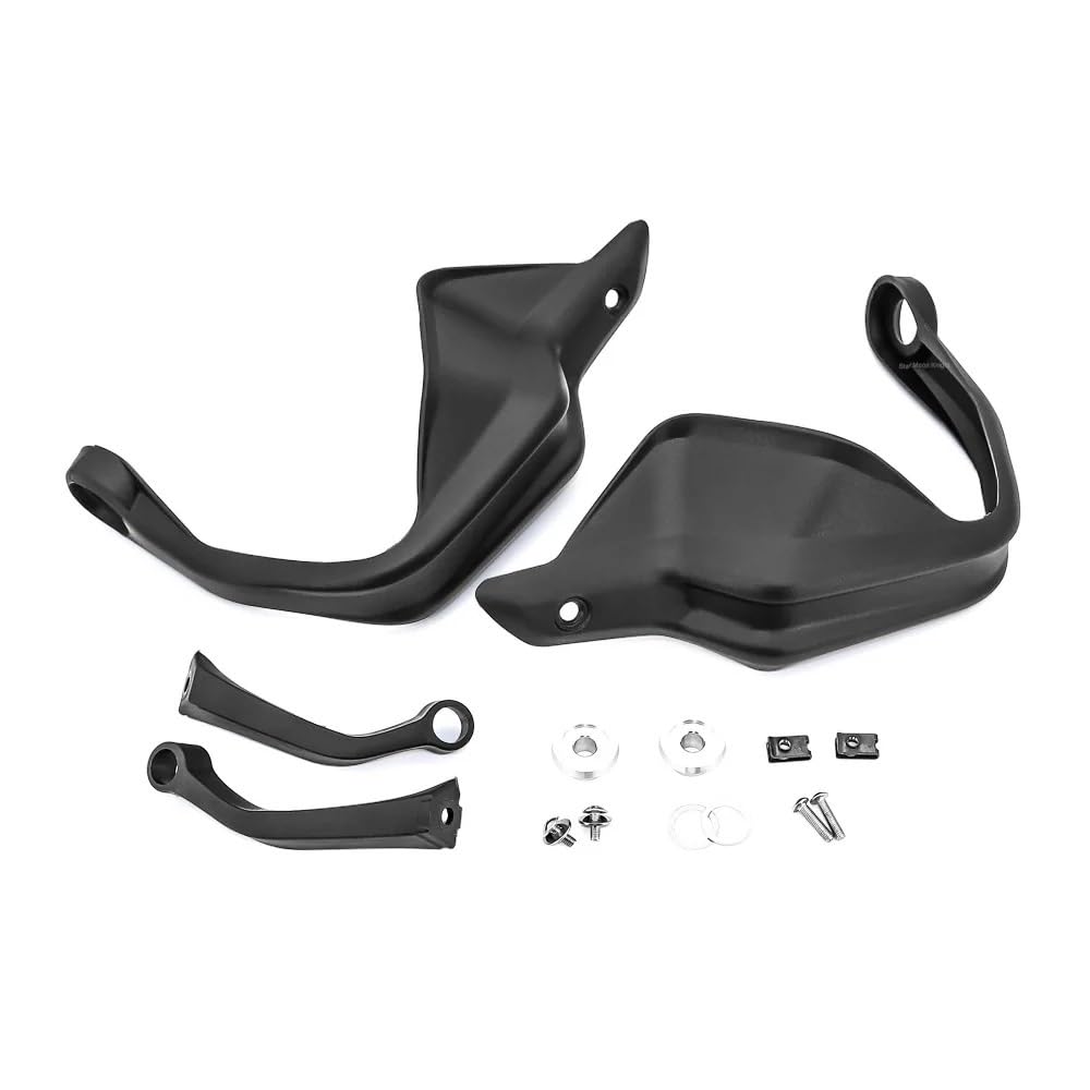 KARDAS Motorrad-Handschützer Für B&MW F750GS F850GS 2018 2019 2020 F 750 GS F 850 ​​GS Motorrad Handschutz Handschild Schutzfolie Windschutzscheibe(Black1) von KARDAS