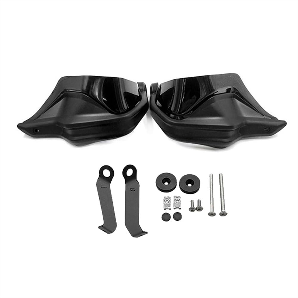 KARDAS Motorrad-Handschützer Für H&ONDA NC750X DCT NC750S NC700X NC 750X2013-2021 2022 Motorrad Handprotektoren Schild Guards Windschutzscheibe Hand Wind Schutz(Black4) von KARDAS