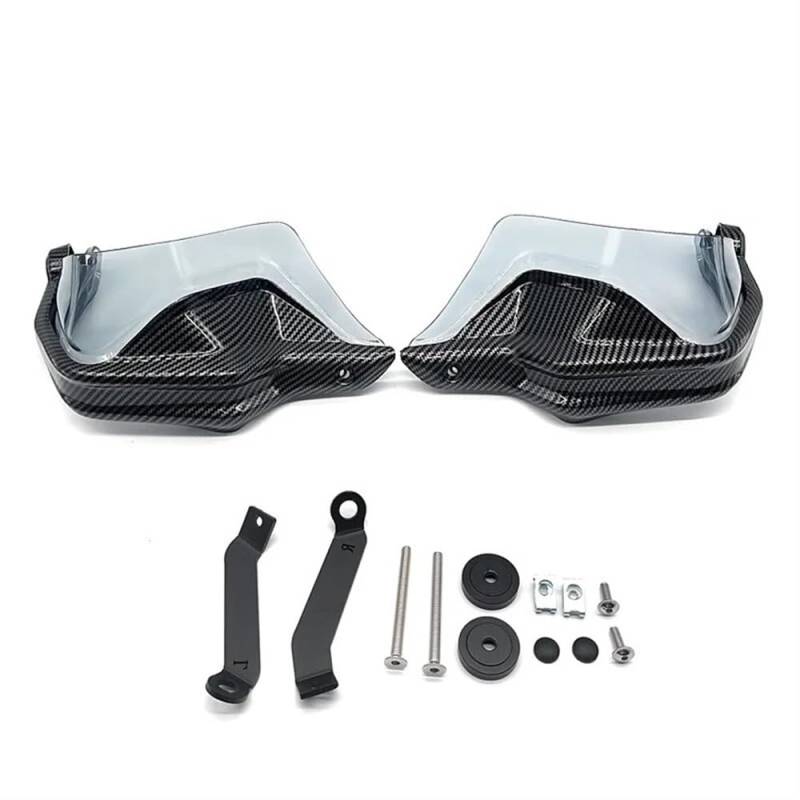 KARDAS Motorrad-Handschützer Motorrad Handschutz Schild Handschutz Schutz Windschutzscheibe Passend Für HO&NDA CB 500 X/F CB500X CB500F CB400X CB400F 2013-2021(Carbon white20) von KARDAS