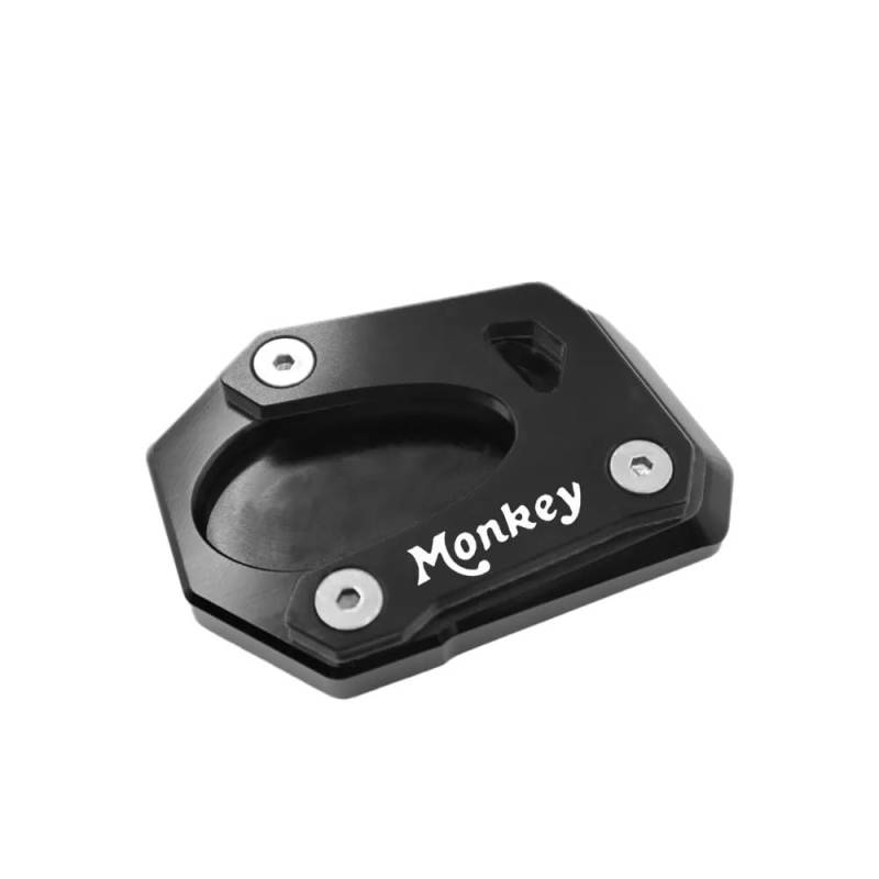 KARDAS Motorrad-Seitenständerpolster Motorrad Ständer Fuß Seite Stehen Verlängerung Pad Unterstützung Platte Vergrößern Stehen Für H&ONDA Monkey 125 Monkey125 18-22(1) von KARDAS