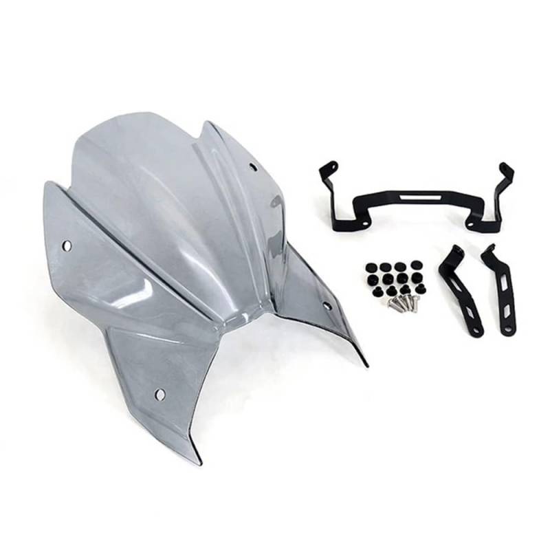 KARDAS Motorrad Windschutzscheiben Für Suzuki GSX-S950 GSX-S1000 GSX-S 950 GSXS 1000 2021 2022 2023 Frontscheibe Wind Schild Zubehör Windschutz Windschutz(Smoky Gray) von KARDAS