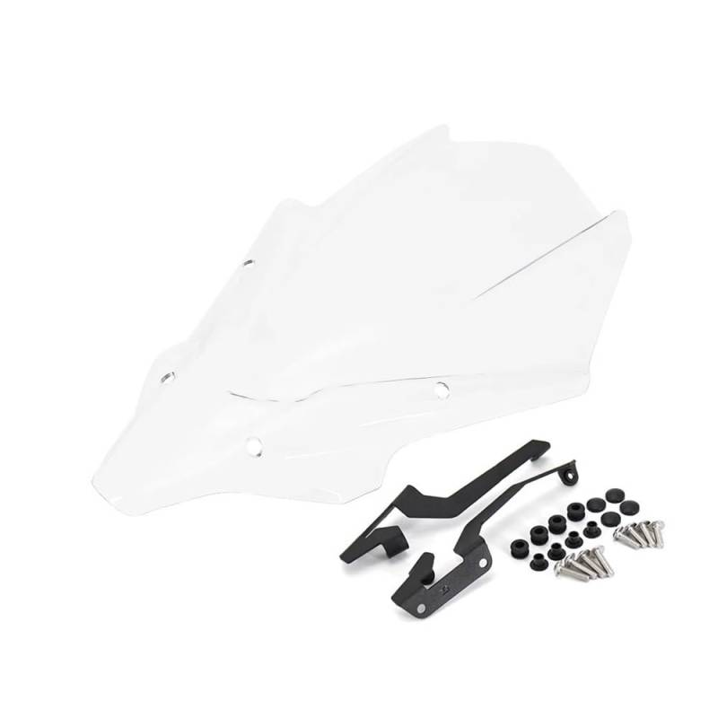 KARDAS Motorrad Windschutzscheiben Für Y&AMAHA Für MT-07 Für MT 07 Für MT07 Für Mt07 Zugehörigkeit 2021 Motorrad Windschutzscheibe Windschutz Frontscheibe(Transparent) von KARDAS