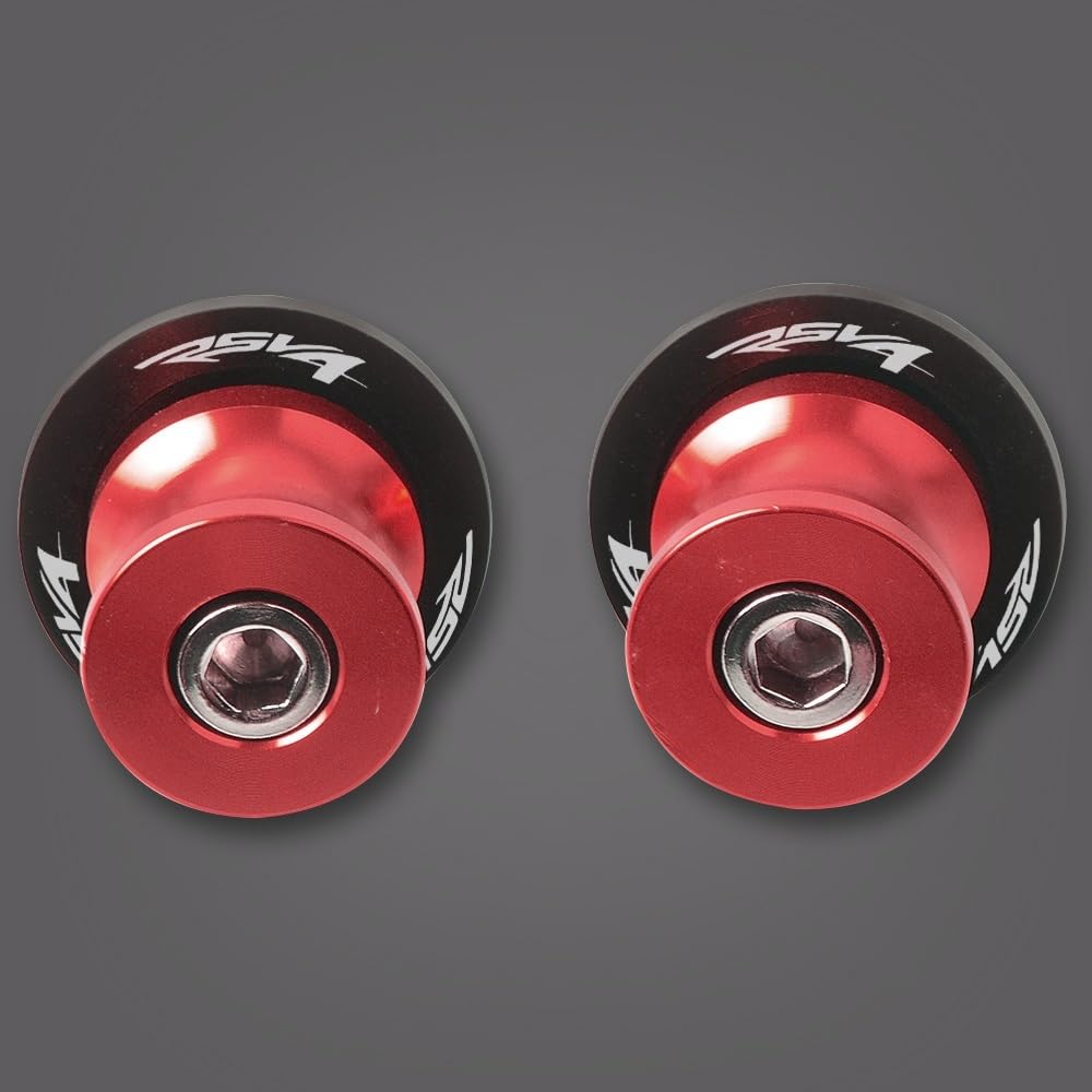 KARDAS Motorradschwingenschieberspule Motorrad Zubehör Aluminium M8 Schwinge Spulen Slider Steht Schraube Für Aprilia RSV4 R RSV4 RR Tuono V4R V4 1100 2010-2017 (Color : 8MM 8) von KARDAS