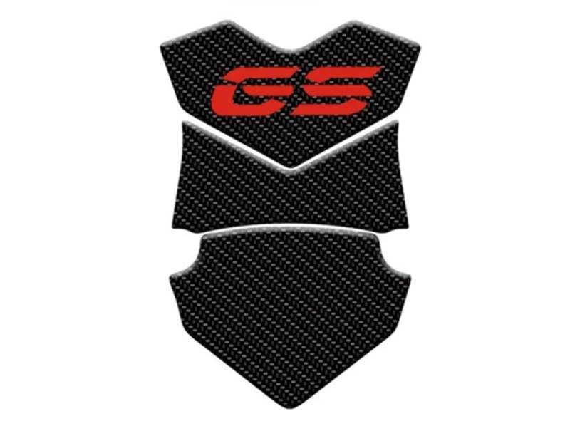 Motorrad Tank Gummi Pads FÜR F800GS Motorrad Vollen Satz Anti-rutsch-kraftstofftank Pads Gas Knie Grip Traktion Aufkleber Schutz(Style 2 red) von KARDAS