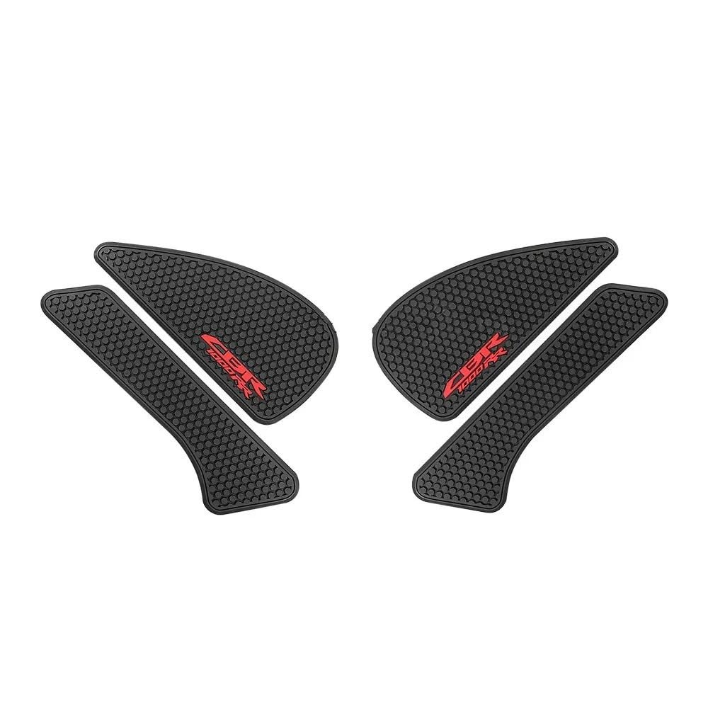 Motorrad Tank Gummi Pads Für CBR1000RR-R Fireblade SP 2020 2021 2022- Motorrad Seite Kraftstoff Tank Pad Schutz Aufkleber Knie Grip Traktion Pad(Left and Right) von KARDAS