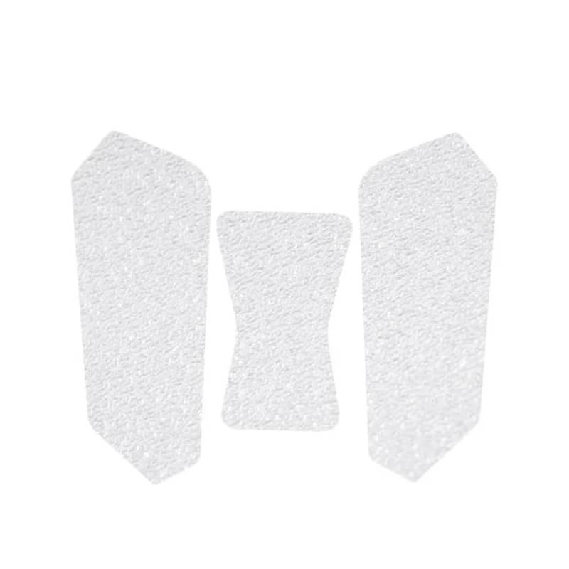 Motorrad Tank Gummi Pads Für F850GS F750GS 2018-2023 Seite Kraftstoff Tank Pads Schutz Aufkleber Aufkleber Gas Knie Grip Traktion Pad(White) von KARDAS