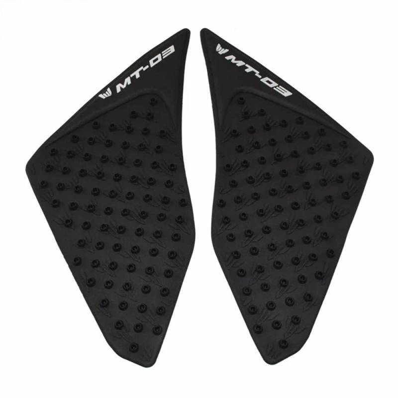 Motorrad Tank Gummi Pads Für MT-03 MT03 2015 2016 2017 2018 2019 Tank Pad Schutz Aufkleber Aufkleber Gas Knie Grip Traktion Pad Seite von KARDAS