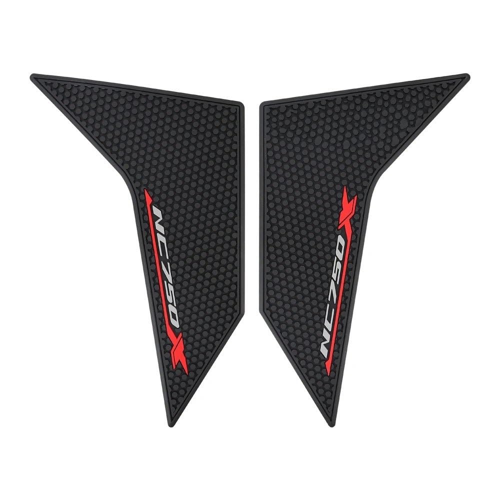 Motorrad Tank Gummi Pads Für NC750X NC 750X2021 2022 2023- Motorrad Seite Kraftstoff Tank Pad Tank Pads Schutz Aufkleber Knie Grip Traktion Pad von KARDAS