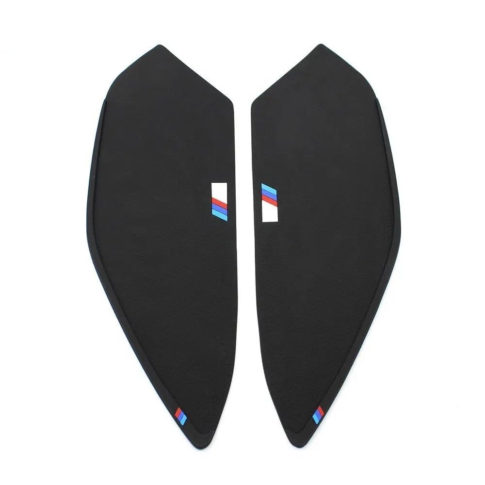 Motorrad Tank Gummi Pads Für S1000RR 2019-2023 S1000R 2021-2023 M1000RR Hp4 Motorrad Gummi 3D Kraftstoff Tank Aufkleber Pad Anti Slip Traktion Aufkleber(Both Sides) von KARDAS