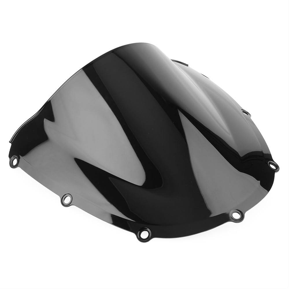 Motorrad Windschutzscheibe ABS-Kunststoff-Motorrad-Windschutzscheiben-Doppelblasenschutz-Spoiler-Windabweiser für H&ONDA CBR954RR / CBR 954 RR 2002-2003(1) von KARDAS