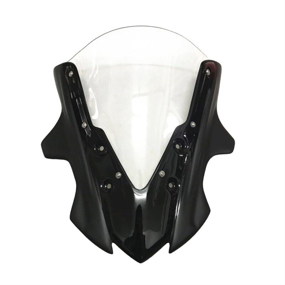 Motorrad Windschutzscheibe ABS Motorrad Zubehör Windschutzscheibe Windabweiser Visier Viser Front Glas Deflektor Für H&ONDA CBR650F 2014-2019(12) von KARDAS