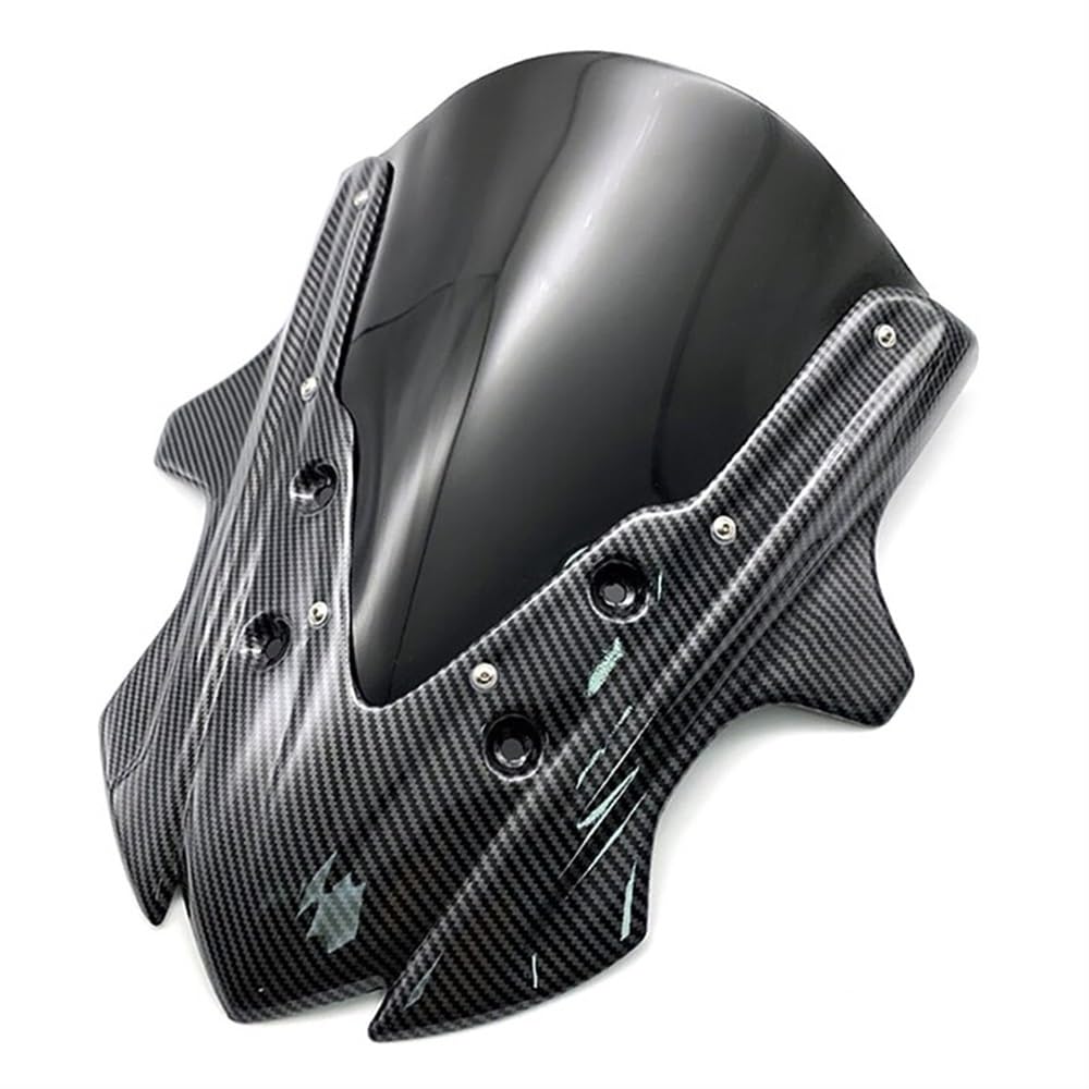 Motorrad Windschutzscheibe ABS Motorrad Zubehör Windschutzscheibe Windabweiser Visier Viser Front Glas Deflektor Für H&ONDA CBR650F 2014-2019(6) von KARDAS