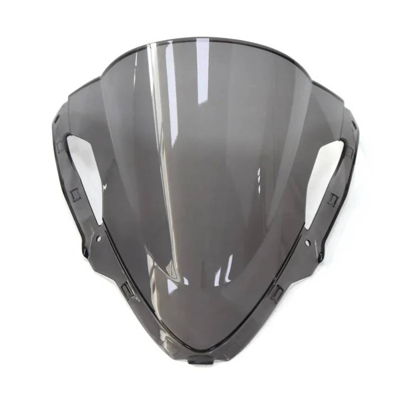 Motorrad Windschutzscheiben Für KA&WA&SAKI ZX-6R ZX 6R ZX6R 2024 Frontscheibe Windschutz Schallwand Windabweiser Motorrad Zubehör(Light Smoke) von KARDAS