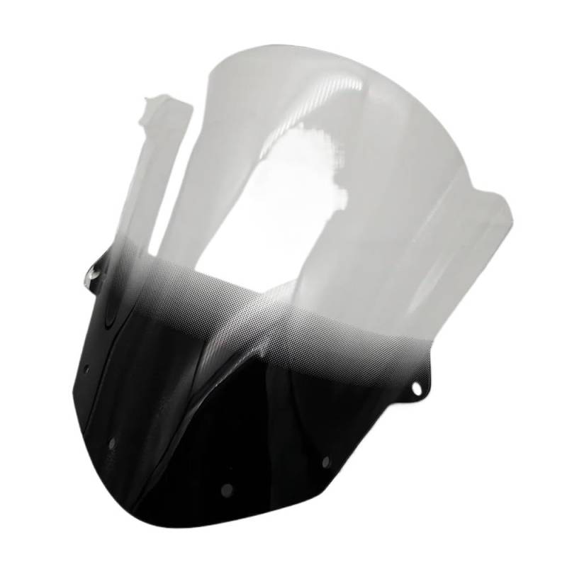 Motorrad Windschutzscheiben Für ZX6R 2009 2010 2012 2013 2015 2016 08-16 Wind Deflectore Motorrad Für KA&WA&SAKI Windschutzscheibe Windschutz Erhöhen(Smoke Clear) von KARDAS