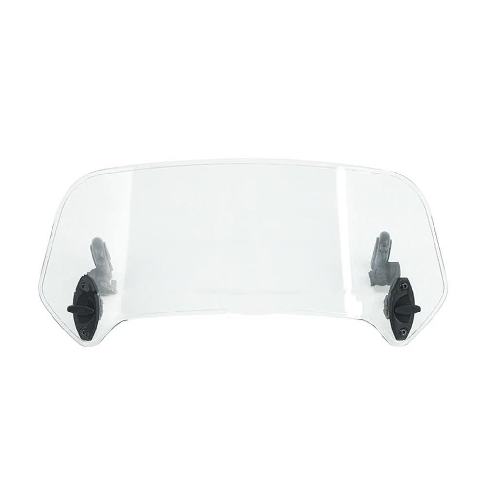 Motorrad Windschutzscheiben Motorrad Einstellbare Windschutzscheibe Air Deflektor Spoiler Erweiterte Windschutzscheibe Für B&MW R1200GS Für KA&WA&SAKI Für Y&AMAHA Für H&ONDA(Large Clear) von KARDAS