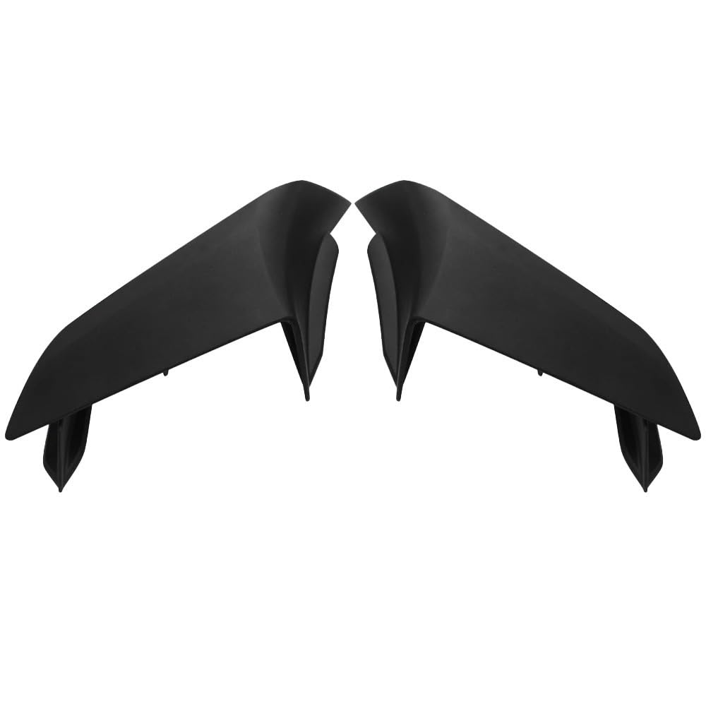 Seitenwind Winglet Feste Winglet Aerodynamische Seitenflügel Spoiler Verkleidung Für Kawasaki Ninja 636 ZX-6R 2019 2020 2021 2022 2023(Matte Black) von KARDAS