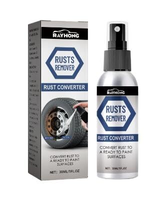 KARELLS Rust Remover Spray,Flaschen Rostlöser,Rostlöser Spray,Flugrostentferner Auto,Rostentferner Metall,Rust Remover Spray,Mehrzweck-Entrostungsreiniger,Iron Powder Remover for Car 30ml von KARELLS