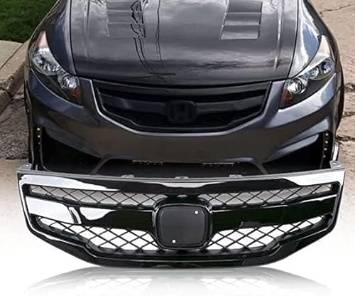 Auto Front Kühlergrille für Accord 8.5 th Generation 2011-2012 2013, Kühler Grill Kühlergrill Sport Stil Autoersatzteile Dauerhaft von KAROB