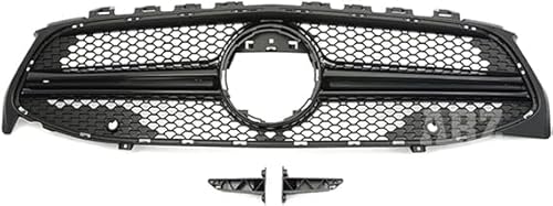 Auto Front Kühlergrille für Mercedes-Benz CLA W118 CLA180 CLA200 CLA250 CLA260 CLA45 2019-2022, Kühler Grill Kühlergrill Sport Stil Autoersatzteile Dauerhaft von KAROB