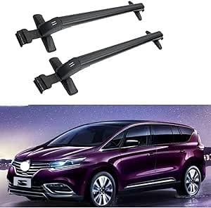 Dachträger Für Renault Espace 2015 5 Door MVP, Auto Dachreling Rack Gepäck Träger Bars Querträger Dachfahrradträger Autoteile von KAROB