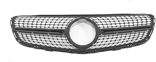 KAROB Auto Front Kühlergrille für Mercedes-Benz GLC (X253) 2016-2019, Kühler Grill Kühlergrill Sport Stil Autoersatzteile Dauerhaft von KAROB