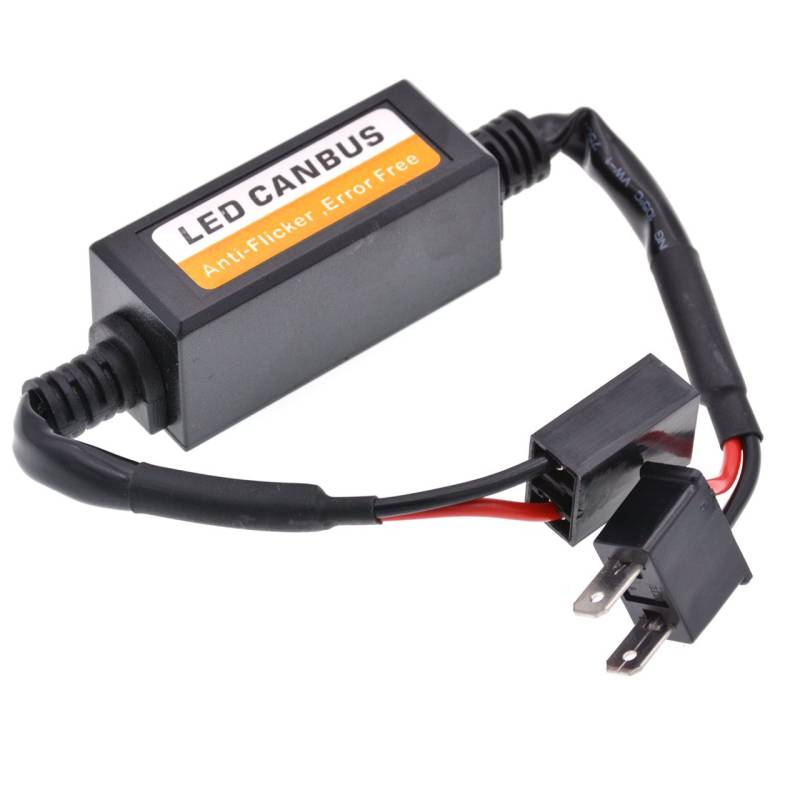 KATUR Auto-LED-Scheinwerfer, Canbus, fehlerfrei, LED-Decoder, H7, Plug & Play, Computer-Warnunterdrücker & Anti-Flimmern (2 Stück) von KATUR