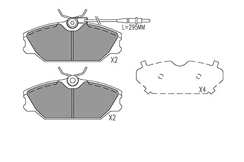 KAVOPARTS BP-1025 Bremsbeläge von KAVOPARTS