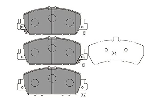 KAVOPARTS KBP-2058 Bremsbeläge von KAVOPARTS