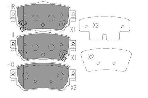 KAVOPARTS KBP-6615 Bremsbeläge von KAVOPARTS