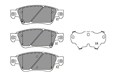 KAVOPARTS KBP-6617 Bremsbeläge von KAVOPARTS