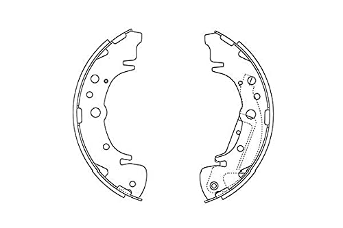 KAVOPARTS KBS-4412 Bremsbacken und Zubehör von KAVOPARTS