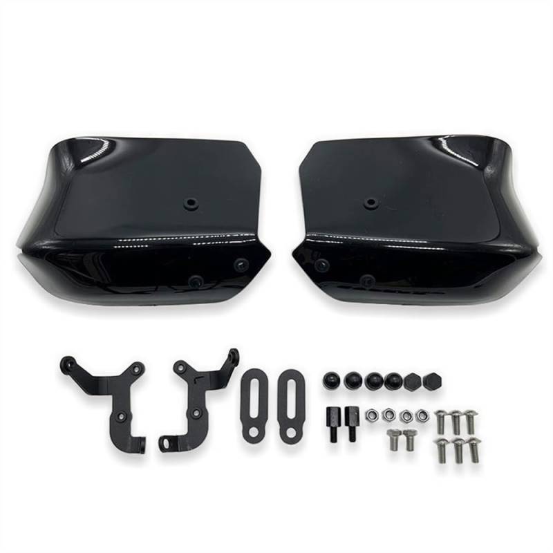 KAVSY Motorrad-Lenker-Handschutz Forza 350 Motorrad Zubehör Handprotektoren Schild Hand Schutzfolie Windschutzscheibe Für H&ONDA Forza 300 Forza 125 NSS350 2018-2023(Black19) von KAVSY