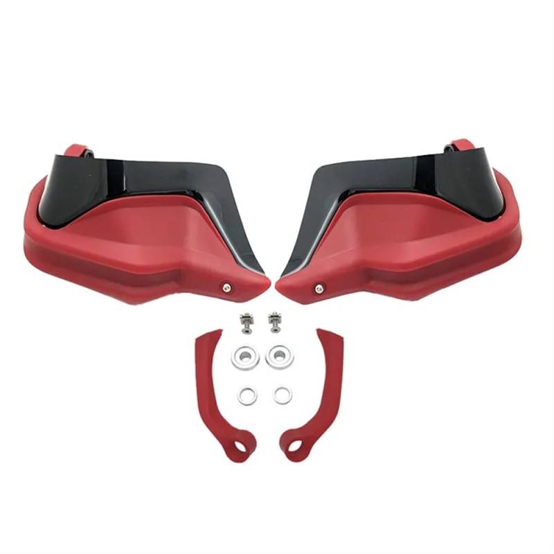 KAVSY Motorrad-Lenker-Handschutz Motorrad Handschutz Handschild Schutz Handschutz Windschutzscheibe Für B&MW F750GS F850GS F750 GS F850 GS ADV Adventure 2018-2022(Red81) von KAVSY