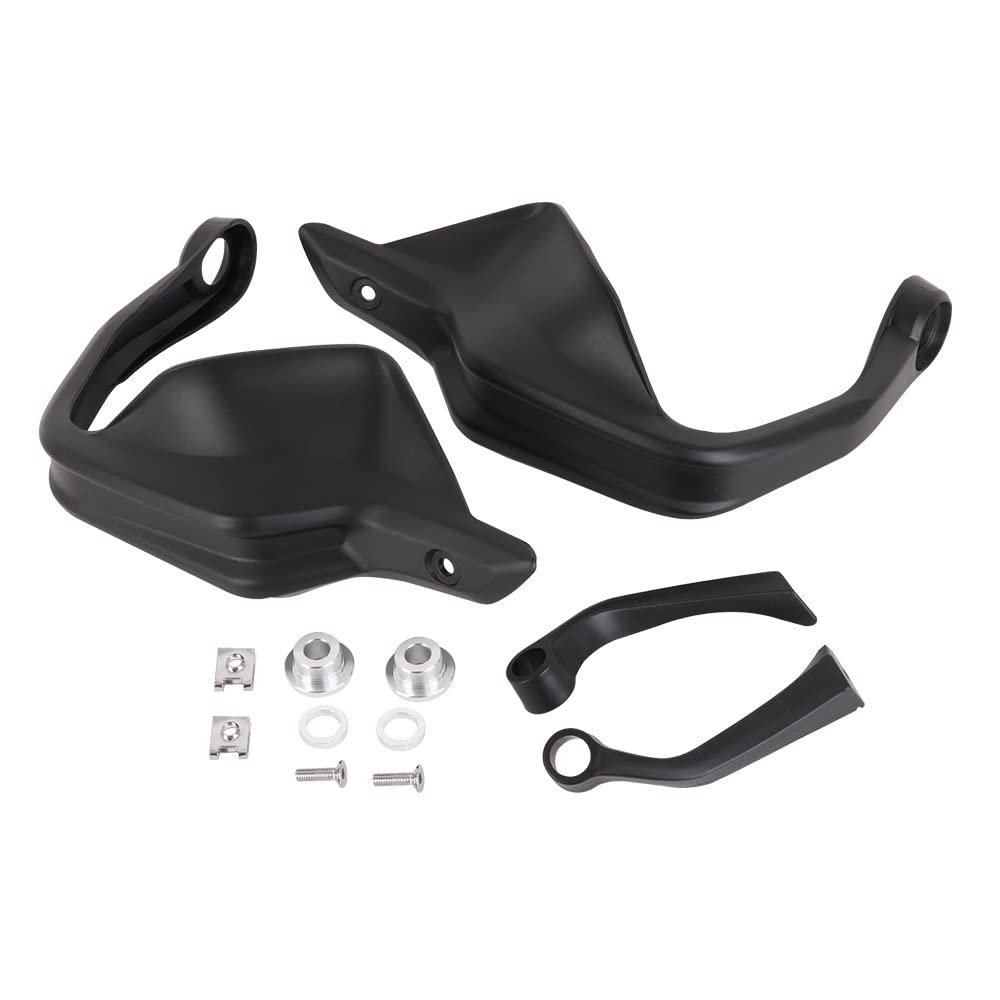 KAVSY Motorrad-Lenker-Handschutz Motorrad Handschutz Schild Hand Schutzfolie Windschutzscheibe Für B&MW R1200GS LC Abenteuer F800GS S1000XR 13-18 R1250GS ADV 18-19(Black1) von KAVSY