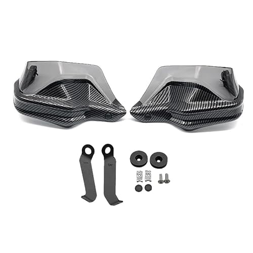 KAVSY Motorrad-Lenker-Handschutz Motorrad Lenker Handschutz Für H&ONDA Integra750 NC750D Integra 750 NC750 NC 750 D Schild Hand Schutzfolie Windschutzscheibe(Grey2) von KAVSY