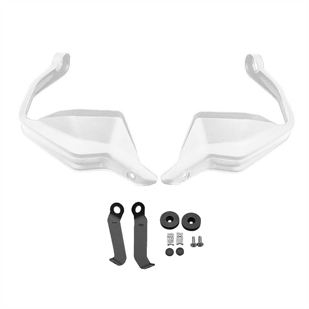 KAVSY Motorrad-Lenker-Handschutz Motorrad Lenker Handschutz Für H&ONDA Integra750 NC750D Integra 750 NC750 NC 750 D Schild Hand Schutzfolie Windschutzscheibe(White2) von KAVSY