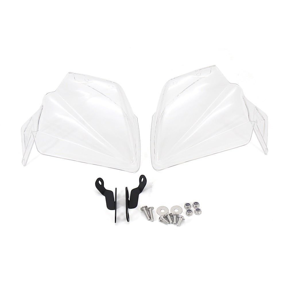 KAVSY Motorrad-Lenker-Handschutz Motorrad Windschutzscheibe Windabweiser Windschutz HandShield Handschutz FÜR H&ONDA Forza Forza 125 250 300 350 2019 2020 2021 2022(White80) von KAVSY