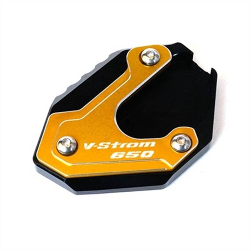 KAVSY Motorrad-Ständerpolster Für Suzuki V-Strom 650/XT V-Strom 650 DL650 2004-2022 2021 Motorrad CNC Kickstand Fuß Seite Stehen Verlängerung Pad Unterstützung Platte(8) von KAVSY