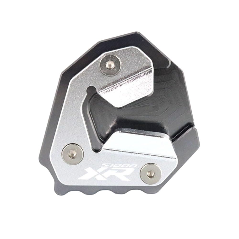 KAVSY Motorrad-Ständerpolster Motorrad CNC Kickstand Seitenständer Ständer Erweiterung Enlarger Pad Für B&MW S1000XR S1000 XR S 1000 XR 2015 2016 2017 2018(2) von KAVSY