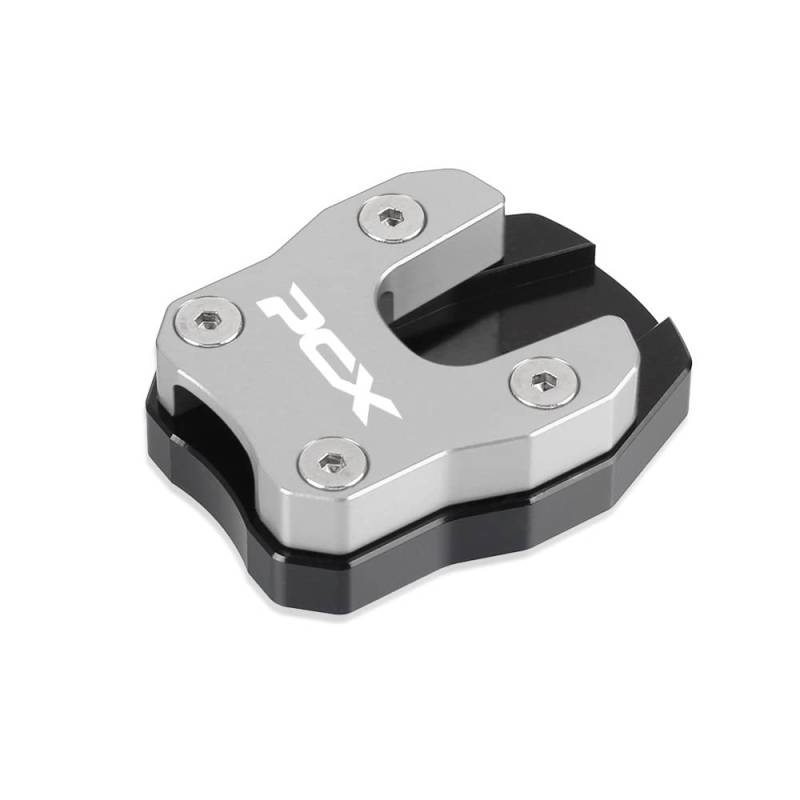 KAVSY Motorrad-Ständerpolster Motorrad Seite Stehen Pad Platte Für H&ONDA PCX160 PCX150 PCX125 PCX 125 150 160 2018-2022 Ständer Enlarger Unterstützung Verlängerung(21) von KAVSY