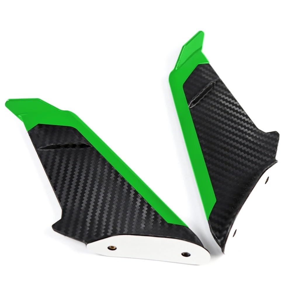 KAVSY Seitenflügel Kit Spoiler Aerodynamische Winglets Vorne, Seitenspoiler, Dynamisches Verkleidungsflügel-Set Für Suzuki GSX-R600/750/1000/125 GSX-250R GSXS1000F(3) von KAVSY