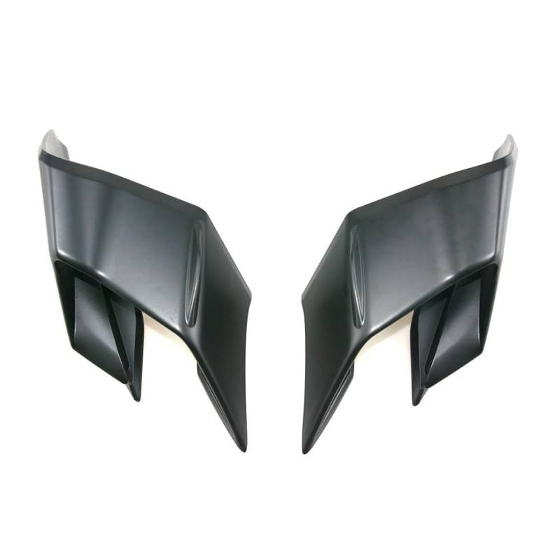 KAVSY Seitenflügel Kit Spoiler Feste Wind Flügel Für R1 R1M R1 M 2015-2023 Motorrad Aerodynamische Winglets Windschutzscheibe Verkleidungen Schwarz Zubehör(6) von KAVSY