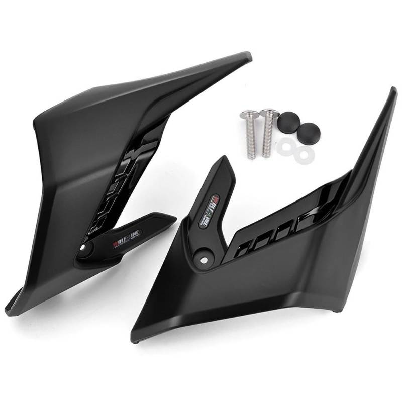 KAVSY Seitenflügel Kit Spoiler Frontverkleidung Aerodynamische Winglets Seitenspoiler Dekorativer Dynamischer Flügelsatz Für CB650R CB 650R 650 R 2019-2023(3) von KAVSY