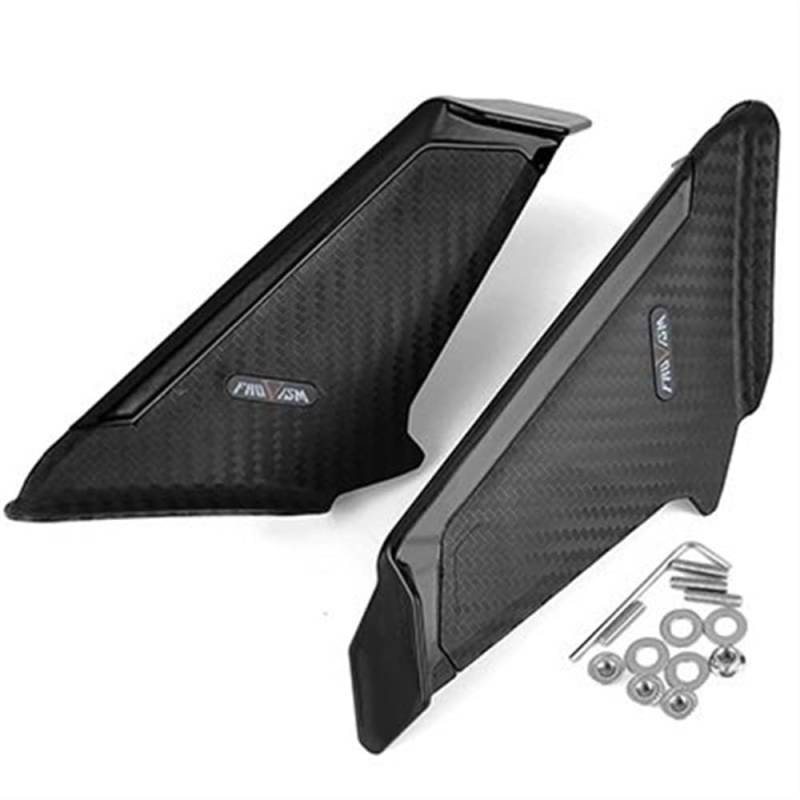 KAVSY Seitenflügel Kit Spoiler Motorrad Verkleidung Winglet Aerodynamische Seite Flügel Fin Spoiler Für Suzuki GSXR600 GSXR750 GSXR1000 GSXR 125 GSX 250R GSXS1000F(1) von KAVSY