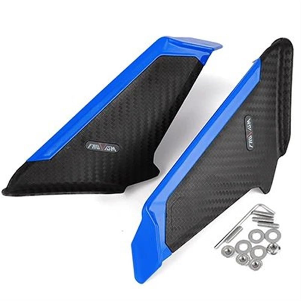 KAVSY Seitenflügel Kit Spoiler Motorrad Verkleidung Winglet Aerodynamische Seite Flügel Fin Spoiler Für Suzuki GSXR600 GSXR750 GSXR1000 GSXR 125 GSX 250R GSXS1000F(2) von KAVSY