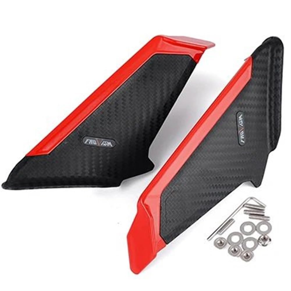 KAVSY Seitenflügel Kit Spoiler Motorrad Verkleidung Winglet Aerodynamische Seite Flügel Fin Spoiler Für Suzuki GSXR600 GSXR750 GSXR1000 GSXR 125 GSX 250R GSXS1000F(8) von KAVSY