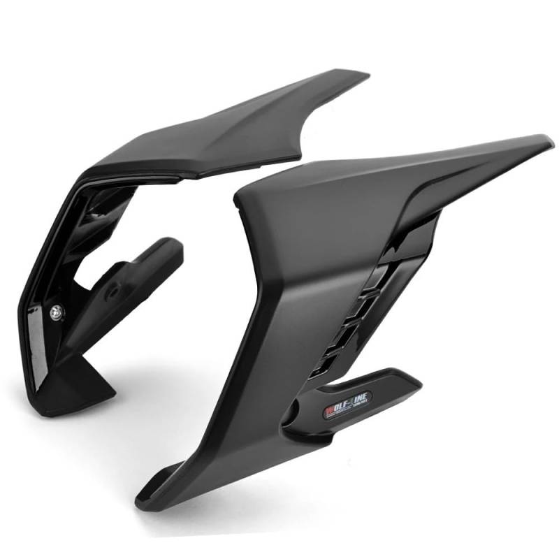 KAVSY Seitenflügel Kit Spoiler Motorrad Vorderseite Spoiler Winglet Seite Spoiler Air Deflektor Flügel Für CB650R 2019 2020 2021 2022 2023(2) von KAVSY