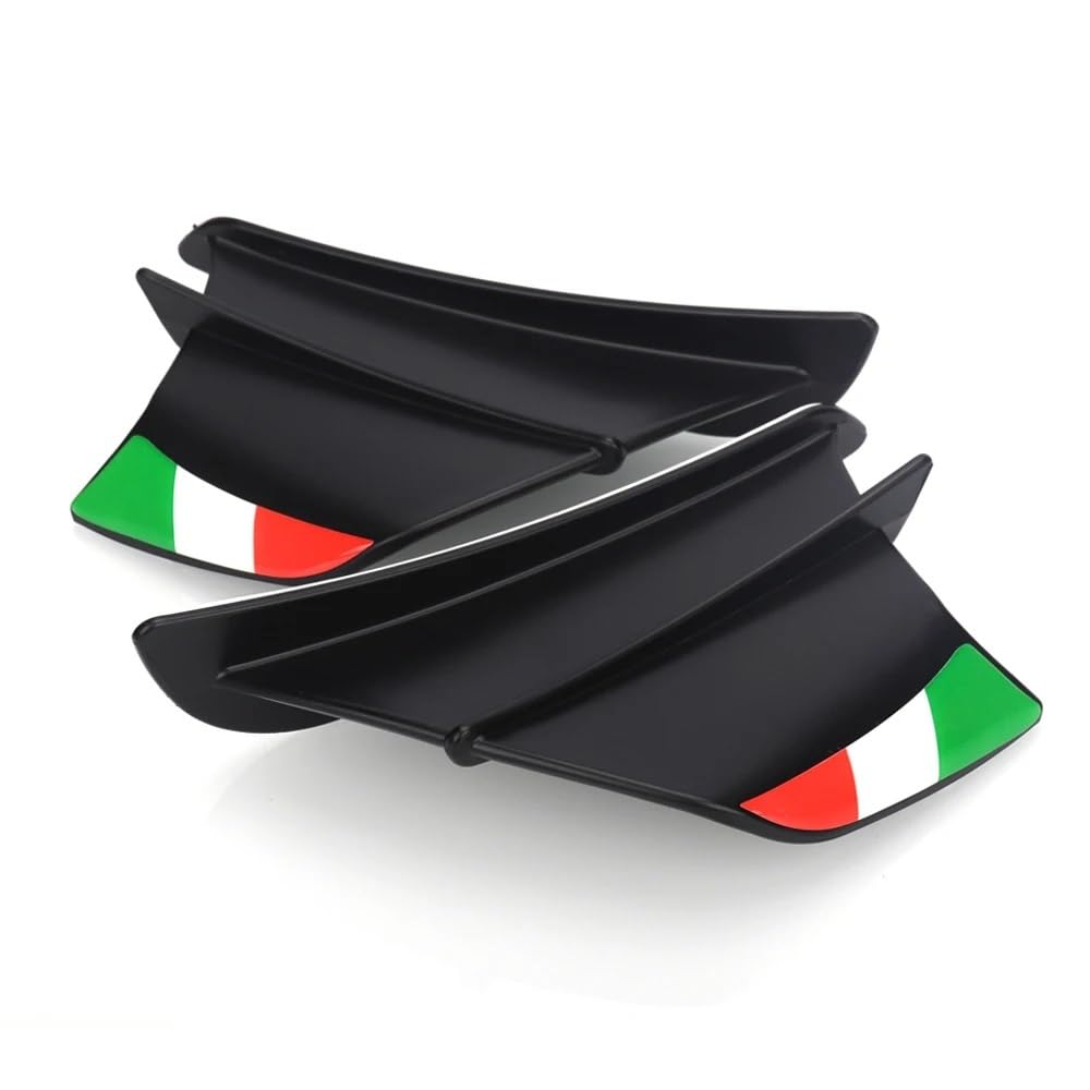 KAVSY Seitenflügel Kit Spoiler Motorrad Winglet Aerodynamische Flügel Kit Spoiler Für CB650R CB1000 CB1000R CBR1100 CBR600RR CBR900RR CBR 600RR/1000RR(8) von KAVSY