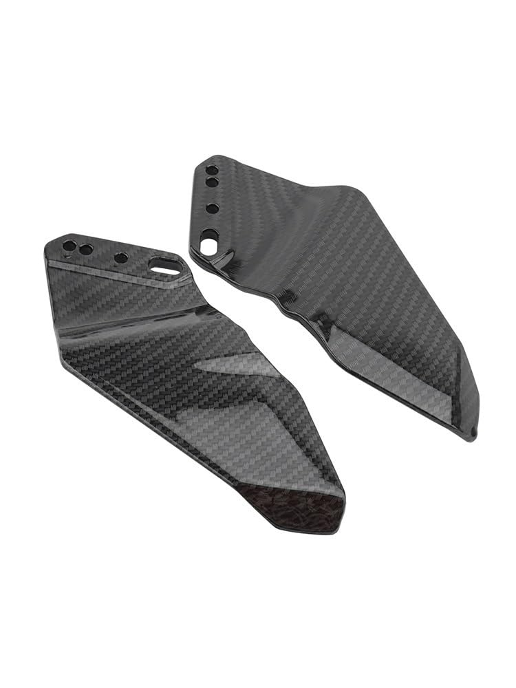 KAVSY Seitenflügel Kit Spoiler Motorrad Winglet Aerodynamische Flügel Kit Spoiler Für CBR650R CBR600RR CBR1000RR CBR500R CBR600F4i CBR250R VFR 800 CBR 954(Carbon Fiber) von KAVSY